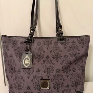 Dooney & Bourke rare haunted mansion shopper tote